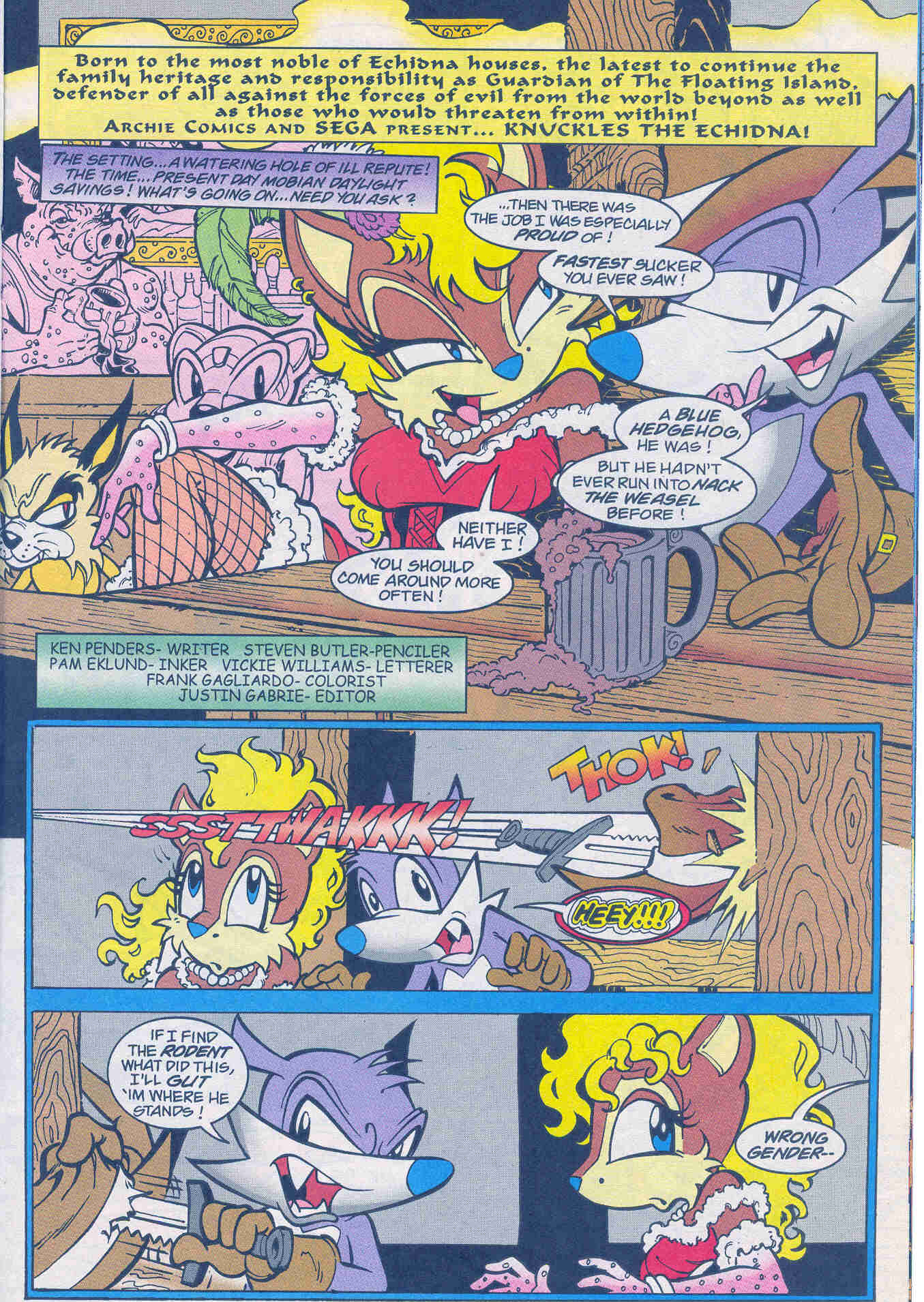 Sonic - Archie Adventure Series February 2001 Page 17